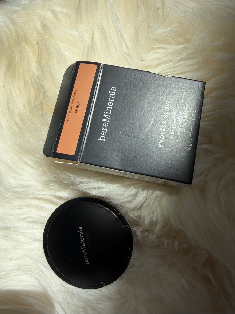 bareMinerals Shimmering Peach-Gold Highlighter Compact